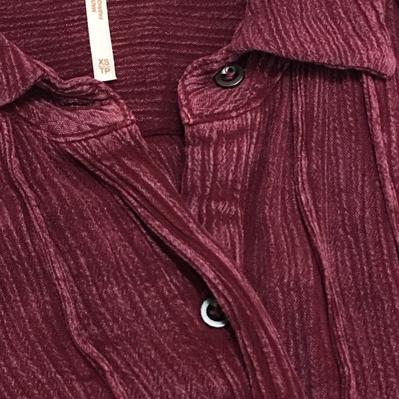 Free People Spin Me Shirt Dress Oversized Tunic - Picture 7 of 8